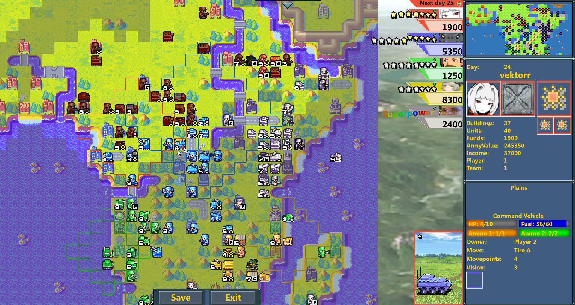 Commander Wars Screenshot 4